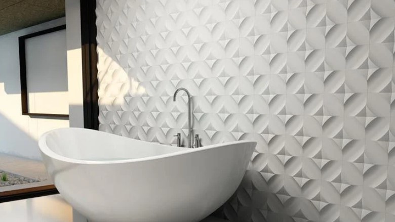 motif keramik dinding kamar mandi mewah