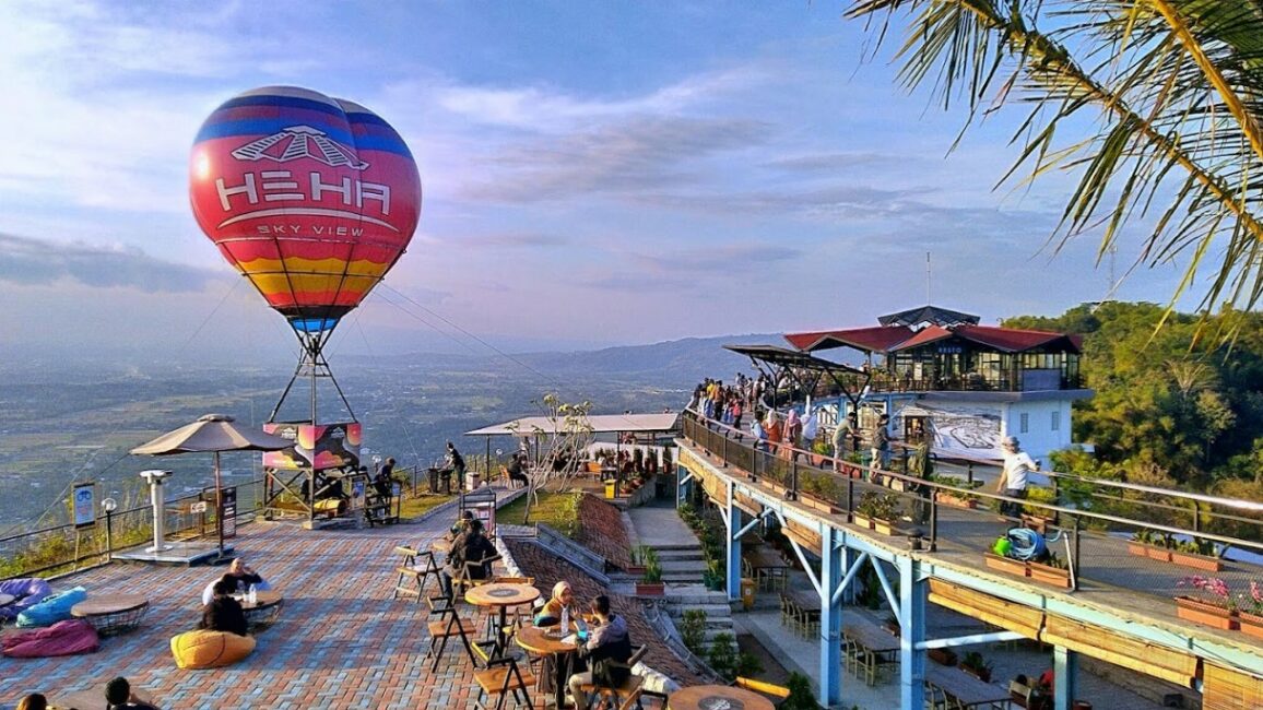HeHa Sky View Jogja tempat nongkrong di jogja view bagus