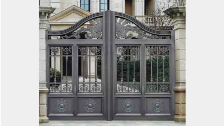 Pagar Lipat Minimalis Desain Mozaik 3D - Hyarta